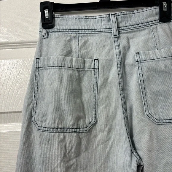 Reformation Olive Jean Light Wash Flare Jeans - Picture 7 of 11